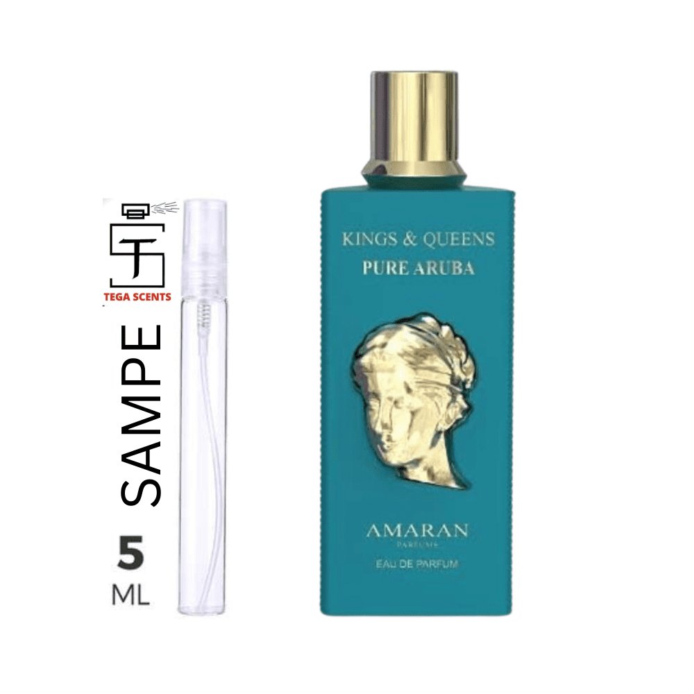 Amaran Kings & Queen Pure Aruba EDP Perfume 5ml - Tega Scents